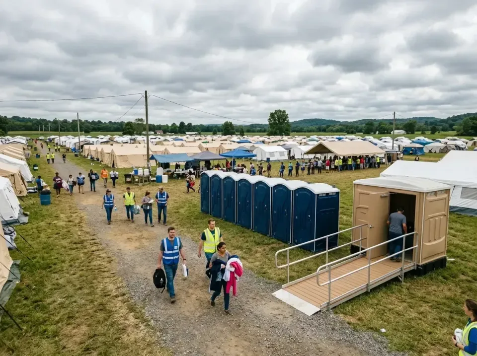 disaster-relief-camp-restrooms-010 — frequently asked questions, Dumpster & Portable Bathrooms Rental in Fleetwood, PA